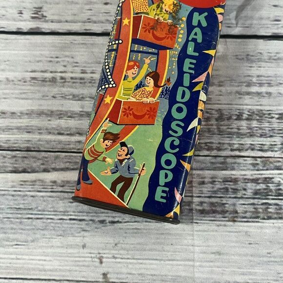 Vintage Steven's Wonder Wheel Kaleidoscope Toy Ferris Wheel Green 1972 - Picture 4 of 10